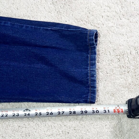 Guess Pascal 075 Jean Men 32x30 Blue Double Button Loose Tapered Vtg Made in USA - Picture 11 of 12